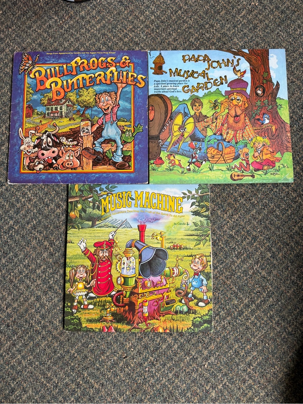 Vintage Classic Children’s Vinyl Records